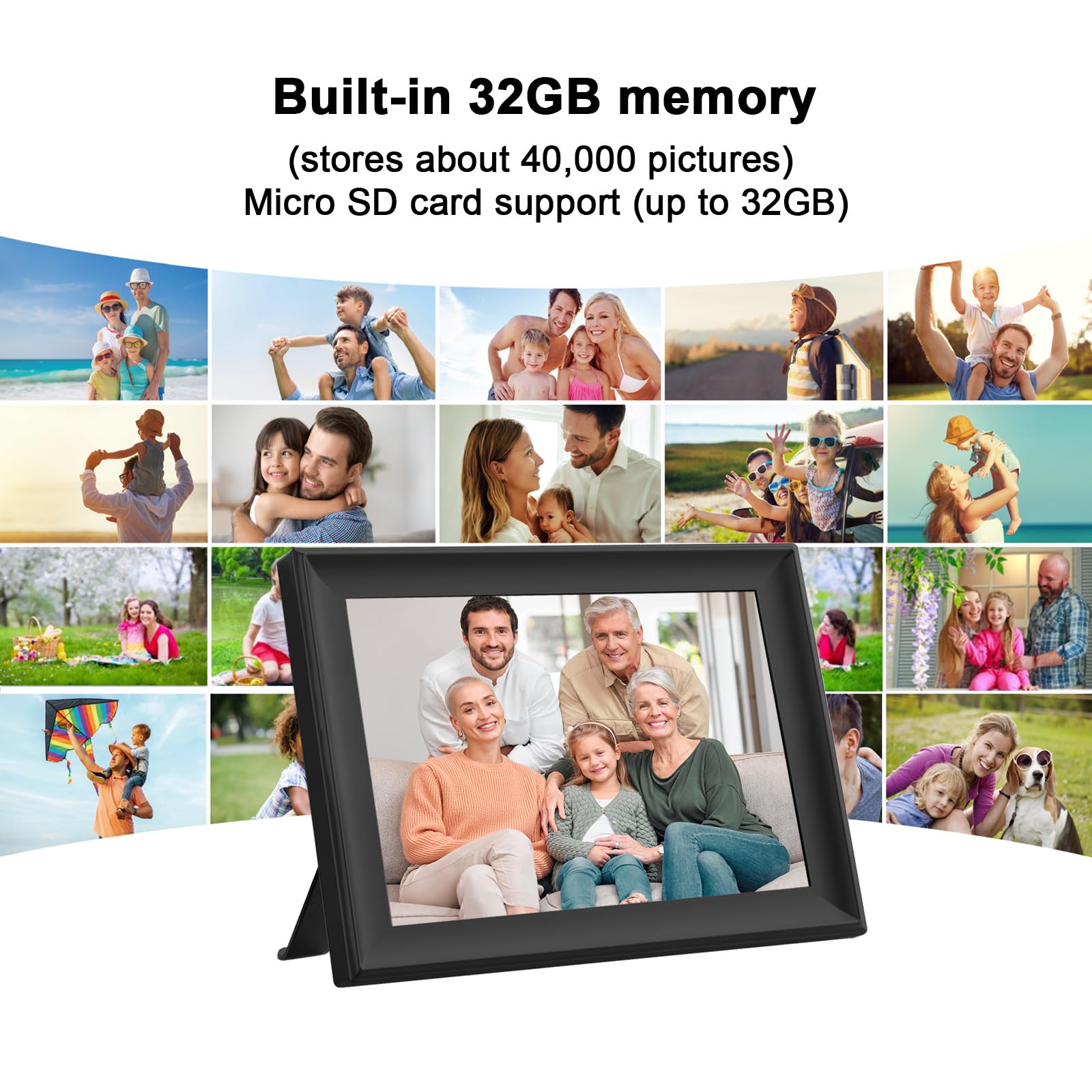 Amazon | SSA WiFiフレーム 32GB デジタル写真フレーム WiFi 10.1